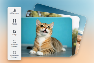 Edite fotografias como paisagens de gatos e muito mais em massa