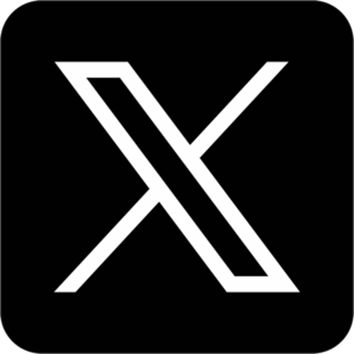 Twitter x logo